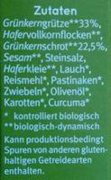 Grnkern Burger Ingredients