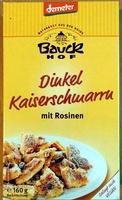 Dinkel Kaiserschmarrn Mit Rosinen Report Card