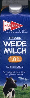 Frische Weidemilch
