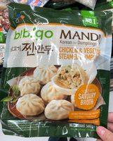 Mandu - Chicken & Vegetable Steamed Dumplings Report Card
