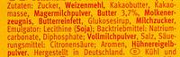 Leibniz Choco Vollmilch Ingredients