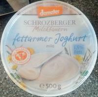 Fettarmer Joghurt Mild Report Card