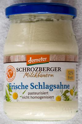 Frische Schlagsahne