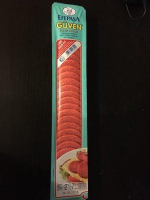 Soudjouk Guven En Tranche 250 GR X 24 Arev