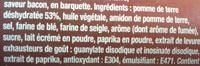 Crunchips Ingredients