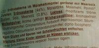 Fluffy Nuts Ingredients