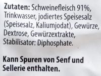 Frnkische Bratwurst Schnecken Ingredients