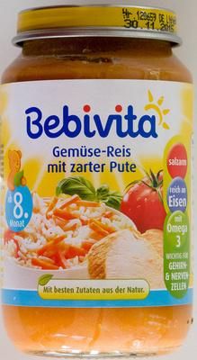 Gemse-Reis Mit Zarter Pute