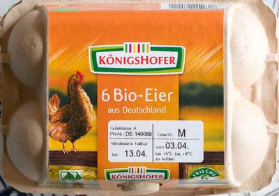 6 Bio-Eier