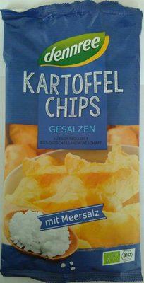 Kartoffelchips Gesalzen