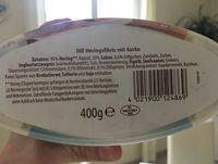 Dill Heringsfilets Mit Knackigen Gr Ingredients