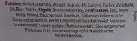 Kartoffelsalat Ingredients