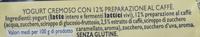Crema Di Yogurt Caffe Mller Ingredients