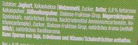 Joghurt Mit Der Ecke Ingredients