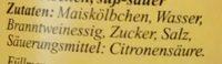 Maisklbchen S-sauer Ingredients