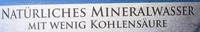 Bissinger Auerquelle Sanft Ingredients