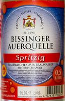 Bissinger Auerquelle Spritzig Report Card