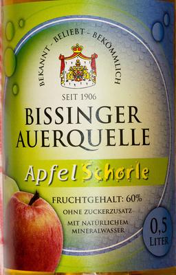 Bissinger Auerquelle Apfelschorle