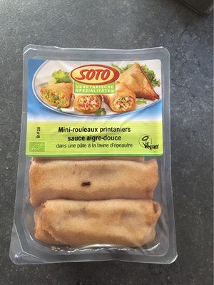 Mini-rouleaux Printaniers Sauce Aigre-douce
