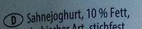 Weideglck Sahnejoghurt Nach Gruechischer Art Ingredients