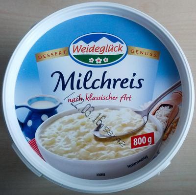 Milchreis Nach Klassischer Art