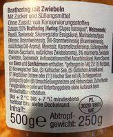 Homann Brathering Mit Meersalz, Fisch Ingredients