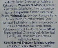 Dominosteine Ingredients