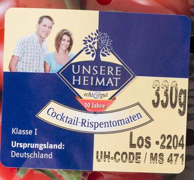 Cocktail-Rispentomaten