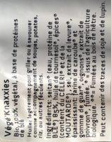 Vg'Knaxxie Ingredients