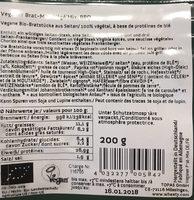 Grill Mix A Griller Veganer Brat-Mix Ingredients