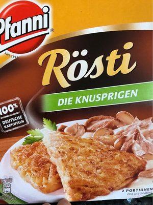 Pfanni Kartoffel Rsti Die Knusprigen 400 G