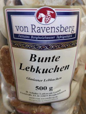 Bunte Lebkuchen