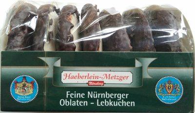 Feine Nrnberger Oblaten-Lebkuchen