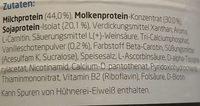 Layenberger 3K Protein Shakw Vanille Ingredients