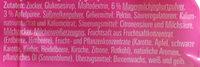 Yoghurt-Gums Ingredients