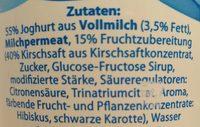 Ayran Kirsch Ingredients