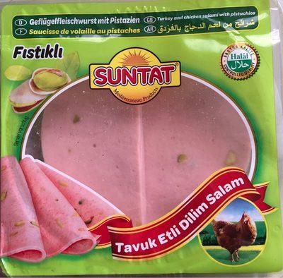 Tavuk Etli Dilim Salam Fistikli