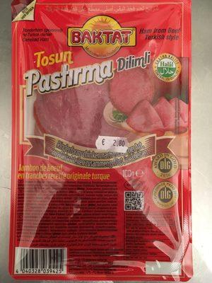 Tosum Pastirma Dilimli