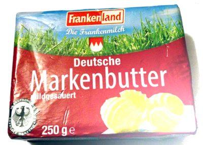 Deutsche Markenbutter Mildgesuert