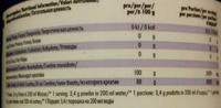 Pure Creatine Nutrition Label