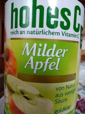Milder Apfel
