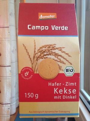 Hafer-Zimt Kekse Mit Dinkel