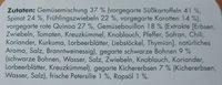 Gemsesuppe Quinoa Mit Skartoffeln Ingredients