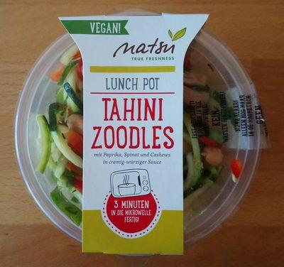 Lunch Pot Tahini Zoodles