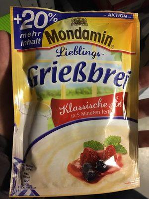 Lieblings-Griebrei Klassische Art