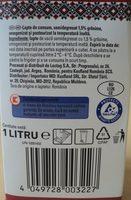 K-Vreau Din Romania Lapte De Consum Ingredients