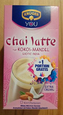 Chai Latte Typ Kokos-Mandel