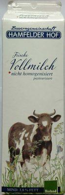 Frische Vollmilch