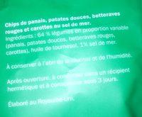 Chips De Lgumes Ingredients