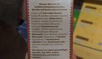 Crunchy Muesli Ingredients